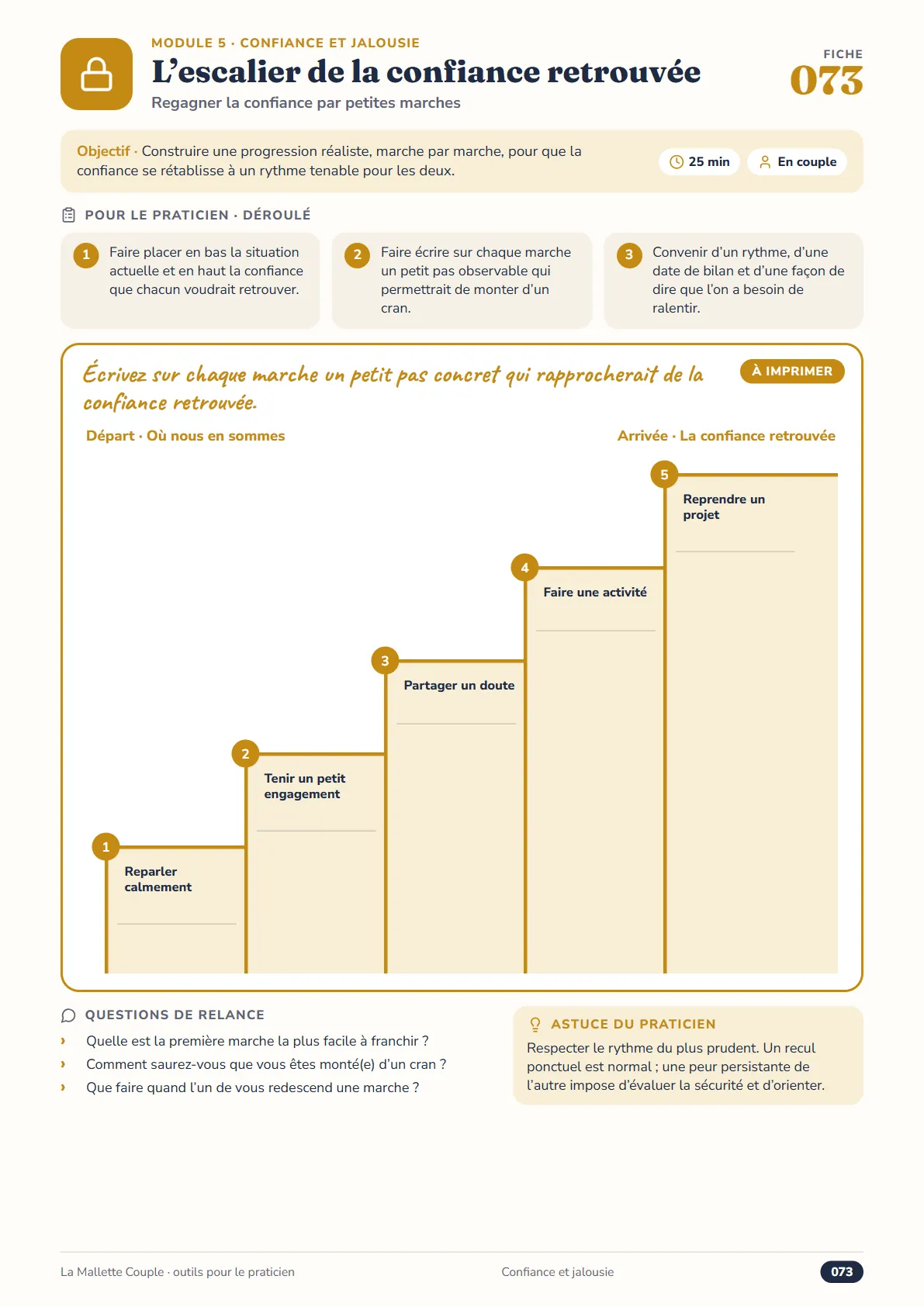 Fiche 073 L’escalier de la confiance retrouvée